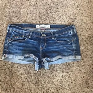 Hollister denim shorts